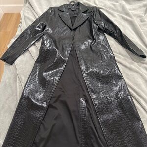 Naked Wardrobe Crocodile Coat